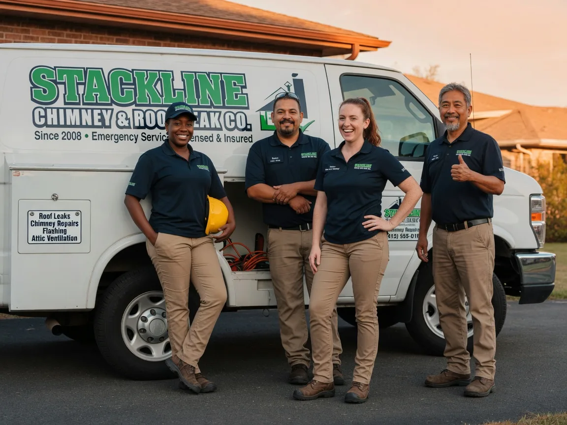 Chimney flashing repair company in Higganum, CT